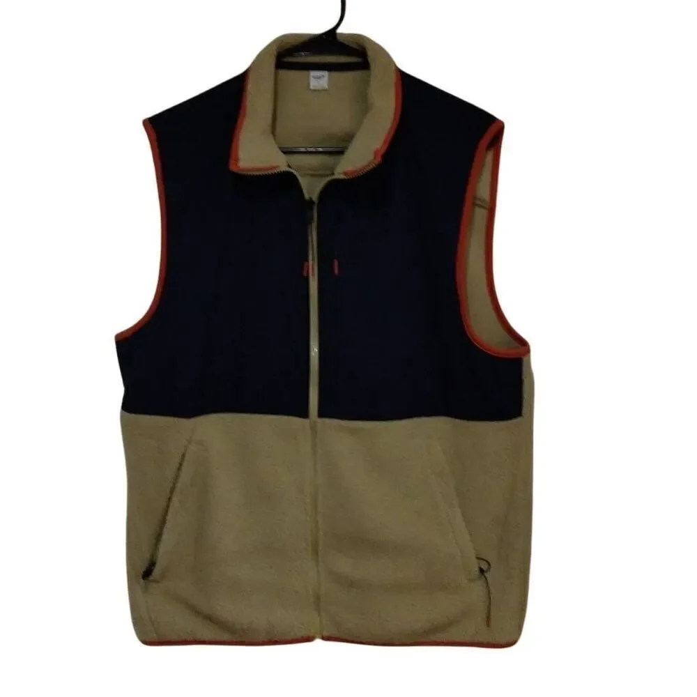 Old Navy Vintage Looking Vest, Large, Fleece
